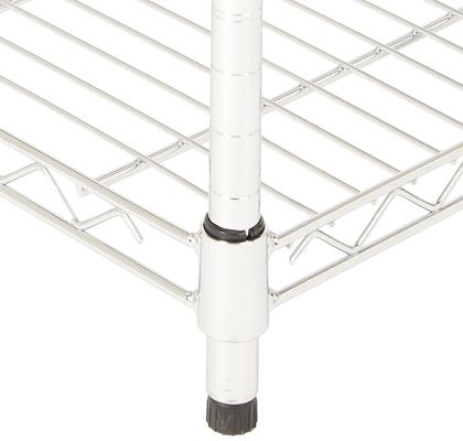 2 Tier 12” Deep Chrome Light Duty Home Kitchen Wire Shelving Units With NSF Certification