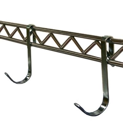 Steel Bakers Commercial Cantilever Wire Shelving 12 Inch Deep Easy Assembly