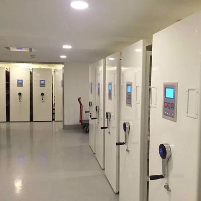 Electrical Compact Movable High Density File Storage Systems Easy To Relocated