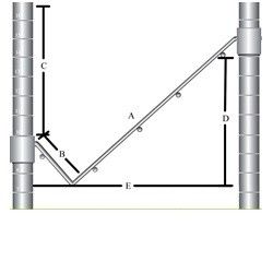 Highly Visible Slanted 27 Degree Angled Storage Shelves Display Solutions