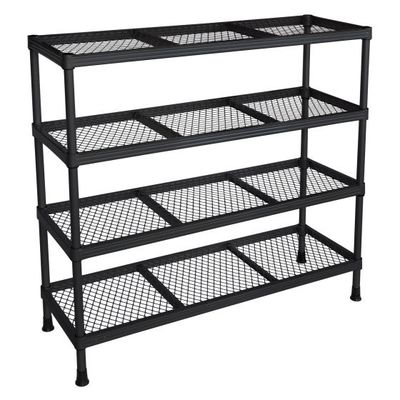 Wide Span Industrial Wire Shelving , Heavy Duty Storage Racks 200Kg Loading