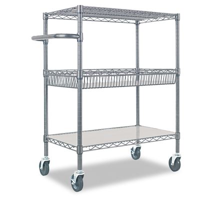 Cold Room & Frozen Storage Custom Metal Shelving Stainless Steel Trolley & Carts System