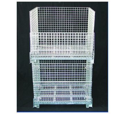Anti - Corrosion Wire Mesh Container With High Capacity Zinc Or Hot Galvanized