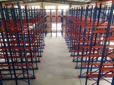 Freezing Storage Heavy Duty Metal Shelving Rack Weight Capacity 1000 - 2000kg