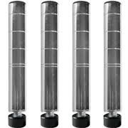 Freezer Warehouse Rolling Commercial Wire Shelving 5 - Layers 355*533*1215mm