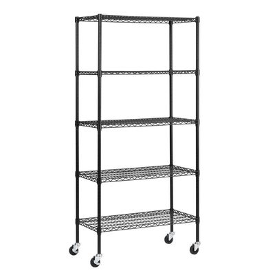 6 Tier Adjustable Commercial Wire Shelving Units For Convenience Stores