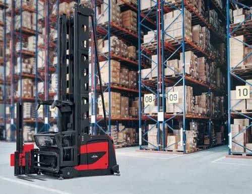 Wood Plate / Steel Plate VNA Very Narrow Aisle Heavy Duty Rack