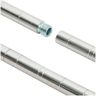 7 Tier Commercial Chrome Steel Wire Shelving Kitchen Storage Grey Bin Rack