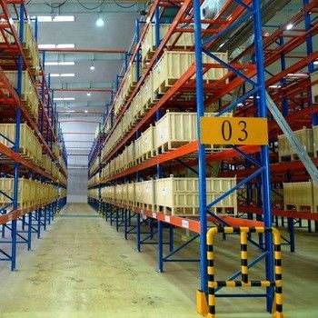 Heavy Duty Metal Pallet Racks With 4 Shelves , Selective Pallet Rack Q235 Material