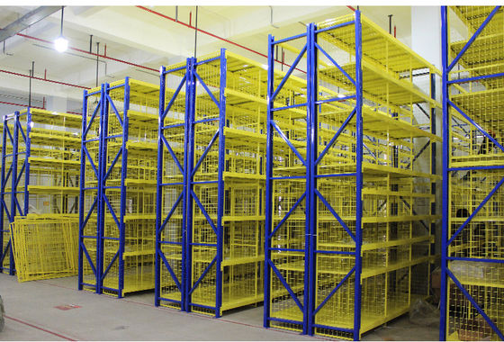 Cold Roll Steel Medium Duty Shelving Racking / Long Span Racking System