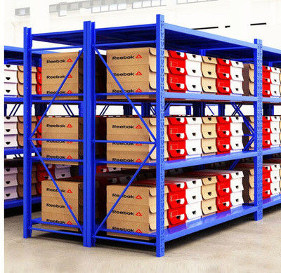 3 / 6 Multi Levels Book Storage Steel Pallet Teardrop Racks For Garments