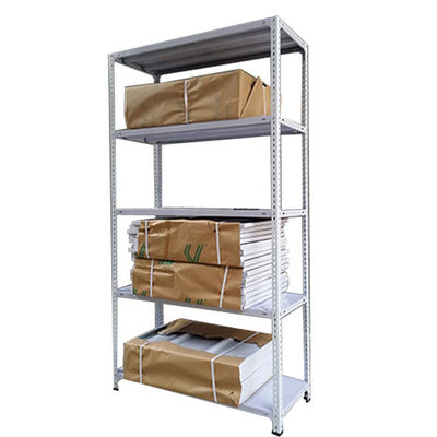 White Color Boltless Storage Rivetier Racking For Cell Phone Display