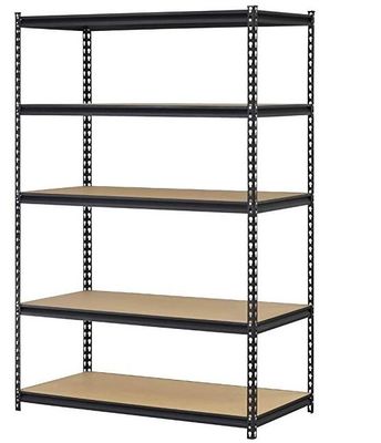 Tools Equipment Storage 5 Tier Boltless Shelving With MDF Board