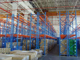 Fifo System Q235 Industrial Pallet Racks For Fancy Plywood Storage