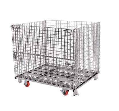Bright Surface 50x50 Collapsible Wire Container / Wire Storage Cages