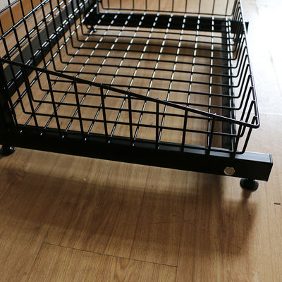 Commercial Grocery Store Or Supermarket Display Racks Black Powerder Coating