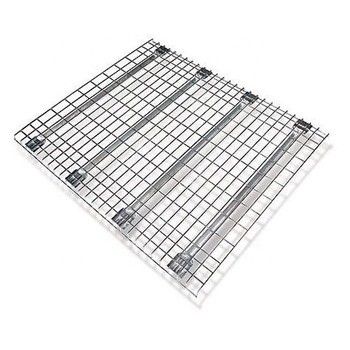 Powder Coated Silver Pallet Rack Decking 1000kg -1500kg Loading