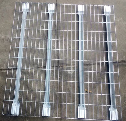 Galvanized Flared Shape Wire Mesh Decking Panels Euro Style RAL System