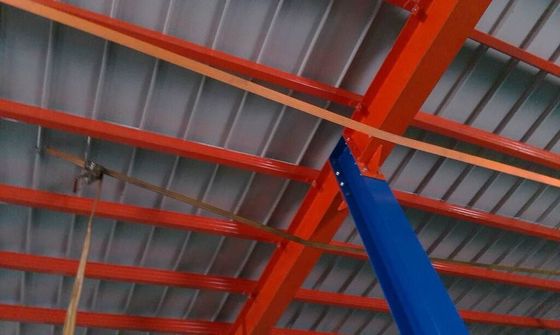 Project Heavy Duty Storage Racks Steel Mezzanine Floor For Carton