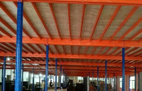 Space Saving Mezzanine Floor Planks Two Layers Marine Polywood Steel Plate