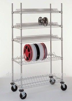Solid Tier Reel Storage Shelving Systems For Esd Electronics Industry