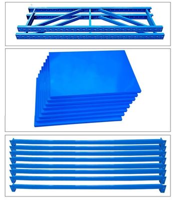 Long Span Steel Light Duty Shelving For Leather Industry 300kg Loading