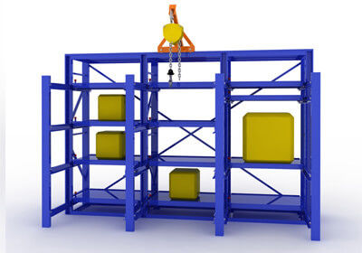 Heavy Weight Manufacturing and Forming Die Storage Rack For Mold Factory