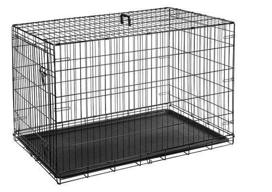 OEM Metal Wire Shelving Cage For Pets Crate With Single Or Double Door
