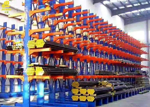 Industrial Furniture Cantilever Storage Rack System Vertical Column