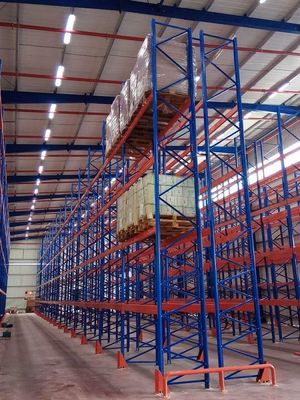 75mm Pitch Adjust Heavy Duty Storage Racks / Factory Pallet Racking