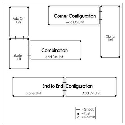 Adjustable Chrome  Industrial Wire Shelving With 4 Shelves Garage NSF Approval