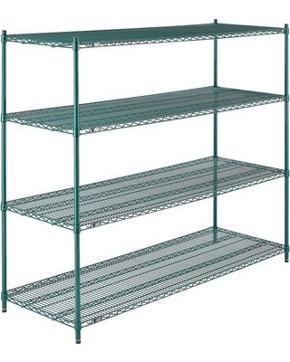 Quick And Easy Assembly Commercial Wire Shelving For Mushrooms Growth