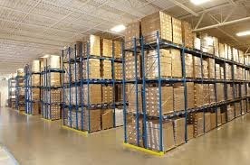 Four Levels Heavy Duty Storage Racks For Garments Custom Width And Depth