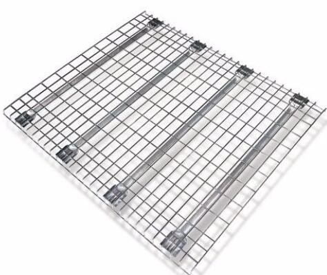 600x800 Metal Mesh Decking Galvanized Surface For Box Beam Pallet Racks
