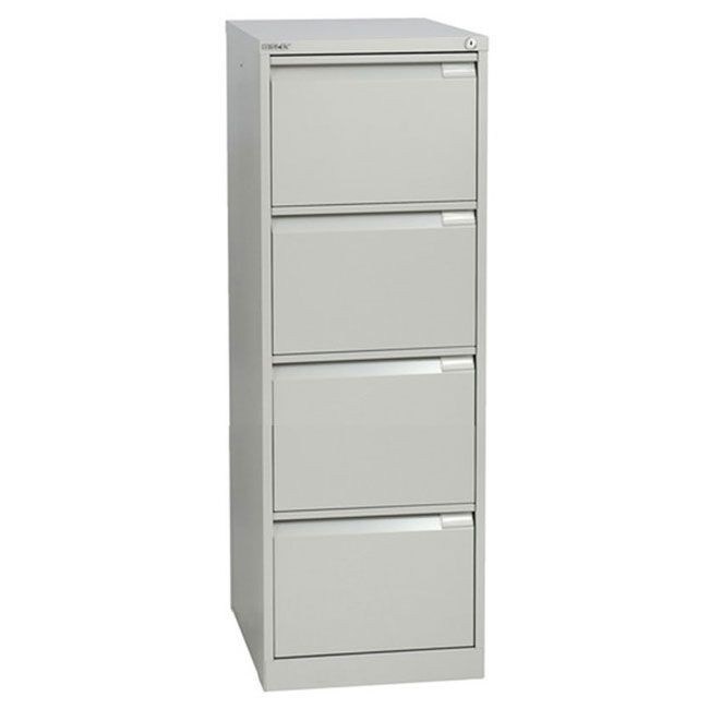 Space - Saving 4 Hanging File Archive Cabinet Carbon Steel Standard Size
