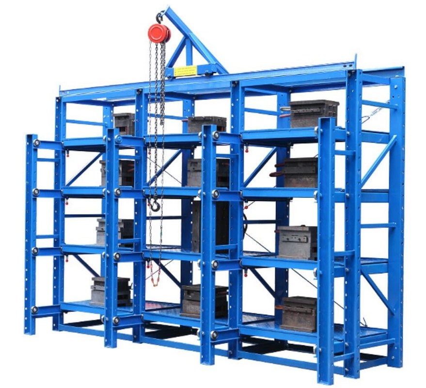 Adjustable Racking System Die Storage Racks Fully Open Style