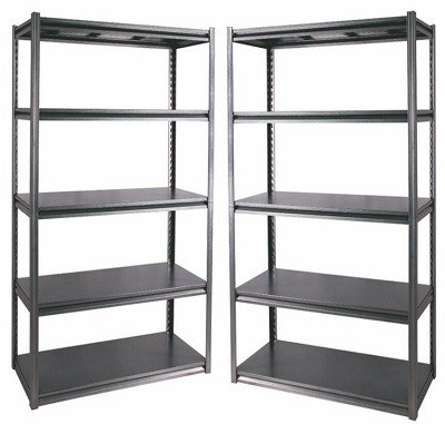 150kg Adjustable Steel Long Span Shelving With Column Slot Design