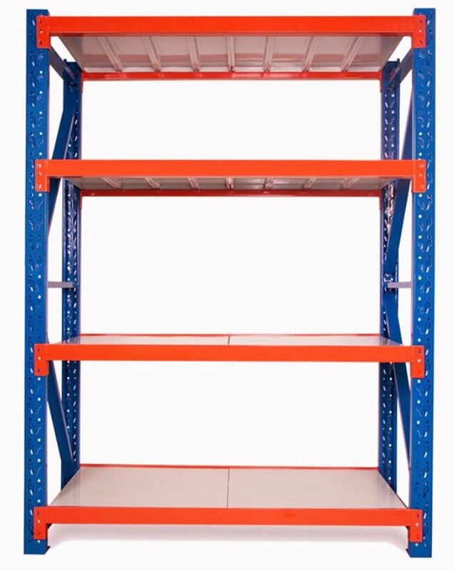 100kg Q235 Steel Metal Storage Shelves For Warehouse